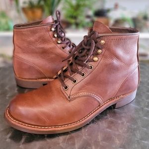 Red Wing Heritage Blacksmith 3343, size 8 D, Copper Rough & Tough.